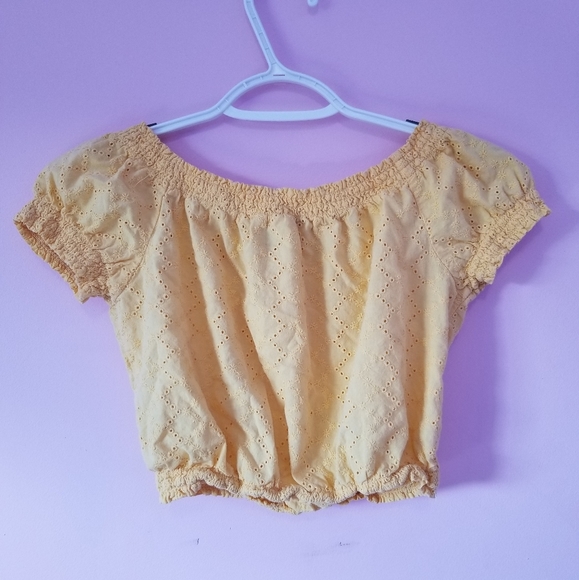 yellow summer top - Picture 2 of 3